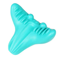 Vindolux NeckEase Cervical Traction Pillow in blue - ergonomic massage pillow